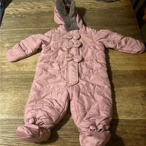 Baby girl snow suit